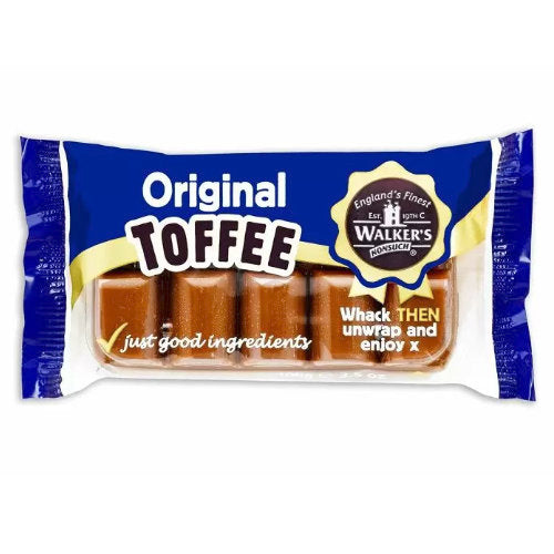 Walkers Original Creamy Toffee Tray - 10 Count