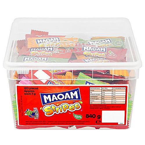Maoam Giant Stripes - 120 Count
