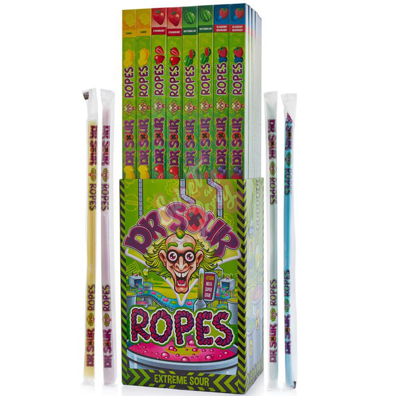 Dr Sour Ropes 50g - 48 Count