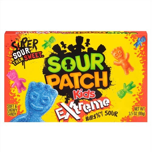 Sour Patch Kids Extreme Candy Theatre Box - 12 Count