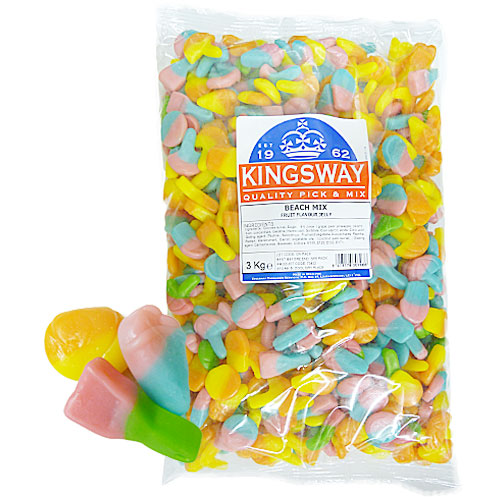 Kingsway Jelly Beach Mix - 3kg