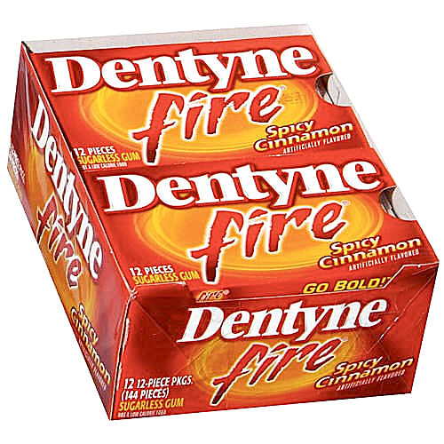 Dentyne Fire Chewing Gum 9pk - 16 Count