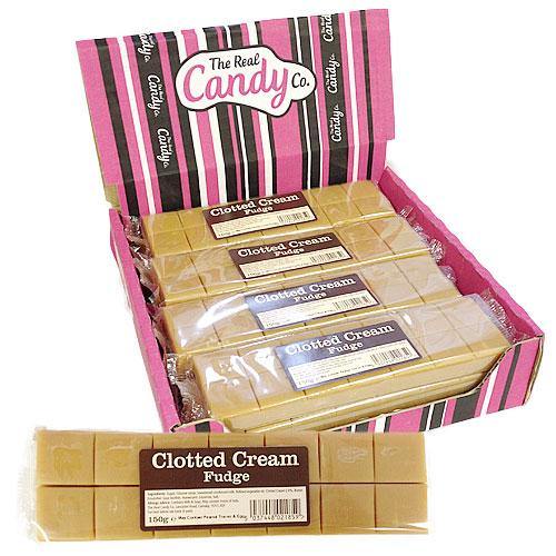 Real Candy Co Clotted Cream Fudge - 12 Count