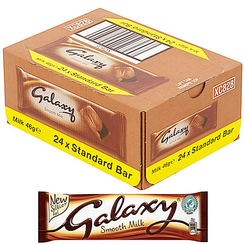 Mars Galaxy Milk Chocolate Bar - 24 Count