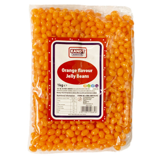 Zed Candy Orange Jelly Beans - 1kg