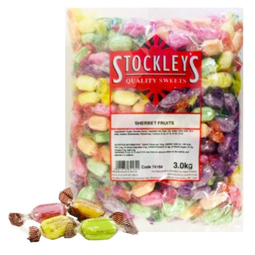 Stockleys Wrapped Chocolate Fruits - 3kg