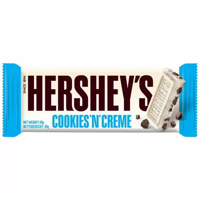 Hershey Cookies 'n' Creme Chocolate Bar - 24 Count