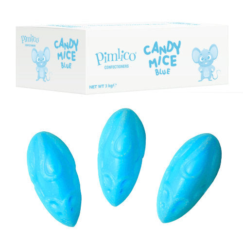Pimlico Blue Chocolate Candy Mice - 3kg