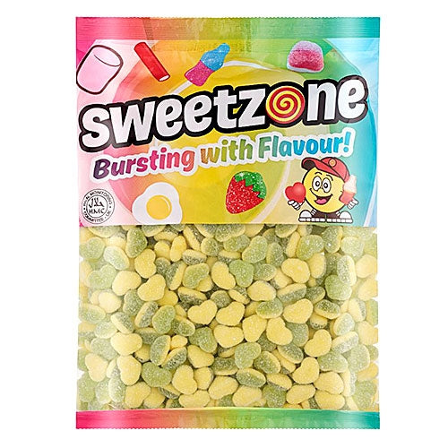 Sweetzone Apple & Custard Hearts - 1kg
