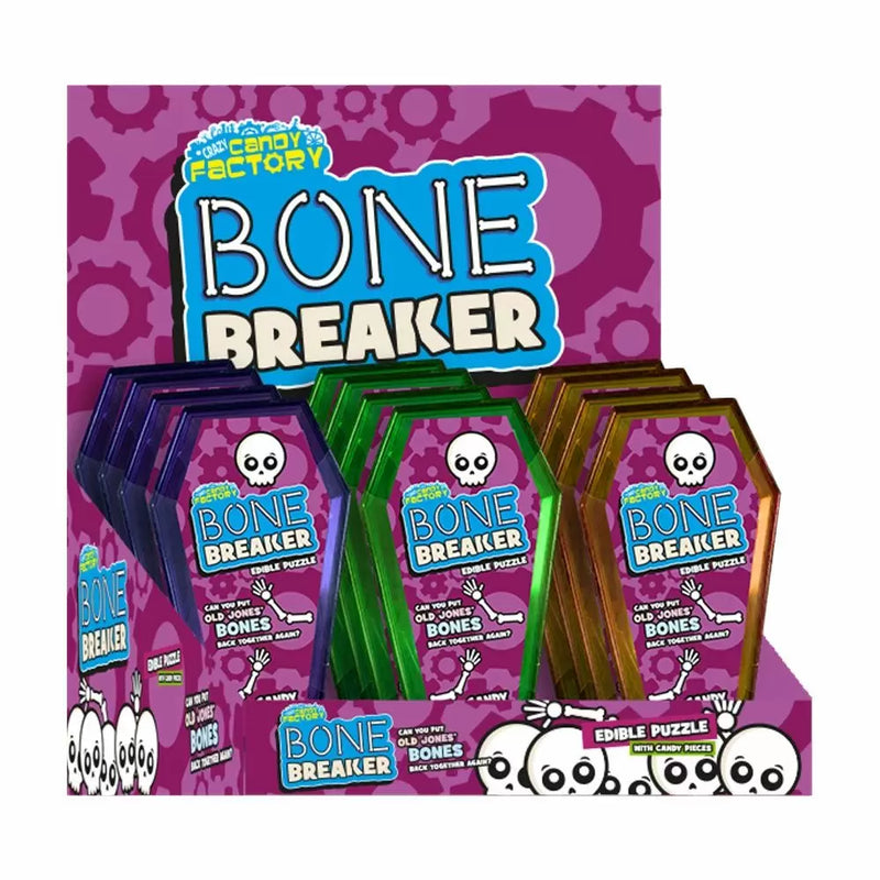 Crazy Candy Factory Bone Breakers - 18 Count