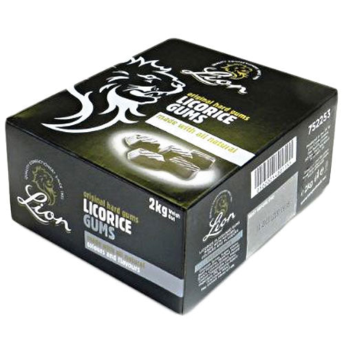 Lion Liquorice Gums - 2kg