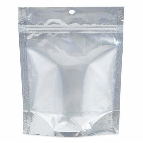 Clear Front Foil Back Empty Pouch W190mm x H260mm - 50 Count